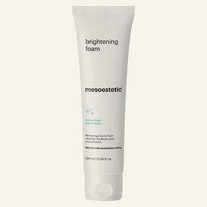 mesoestetic brightening foam