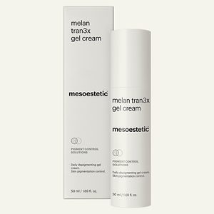 mesoestetic melan tran3x gel cream